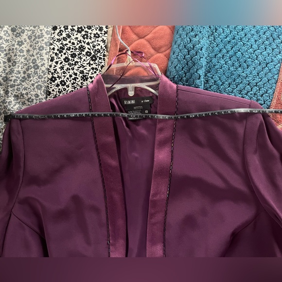 Ladies Formal Jacket. Rimini Petites. Size Ten. Purple. - Picture 4 of 6